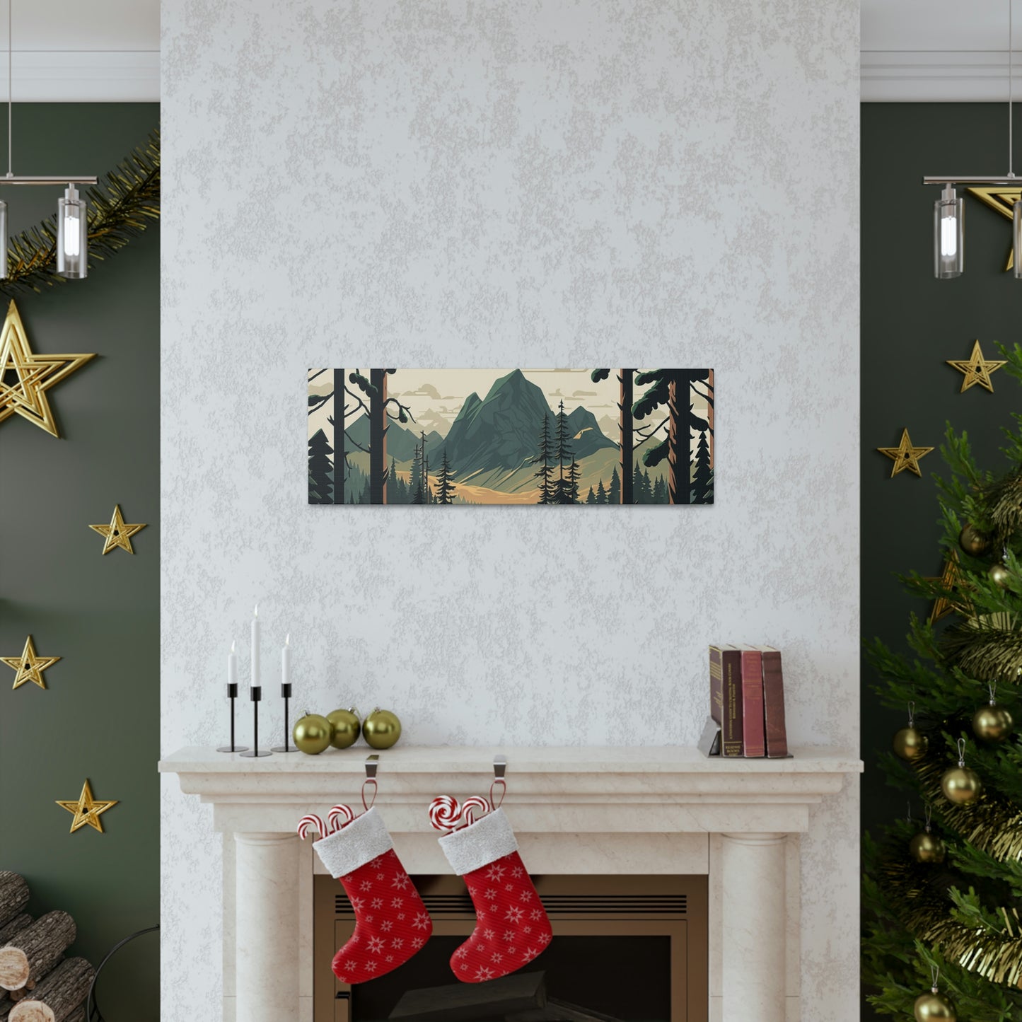 Mountain Valley Canvas Gallery Wraps