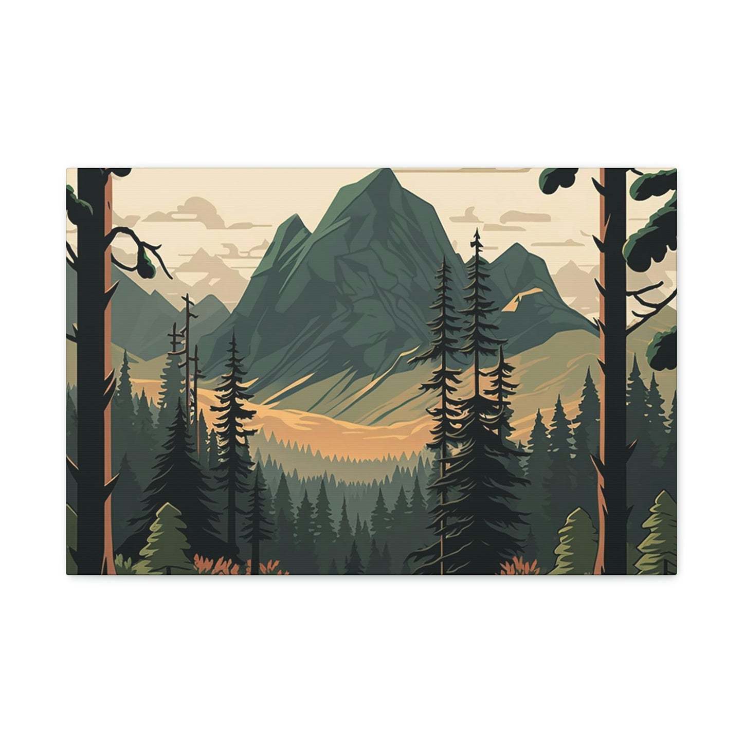 Mountain Valley Canvas Gallery Wraps