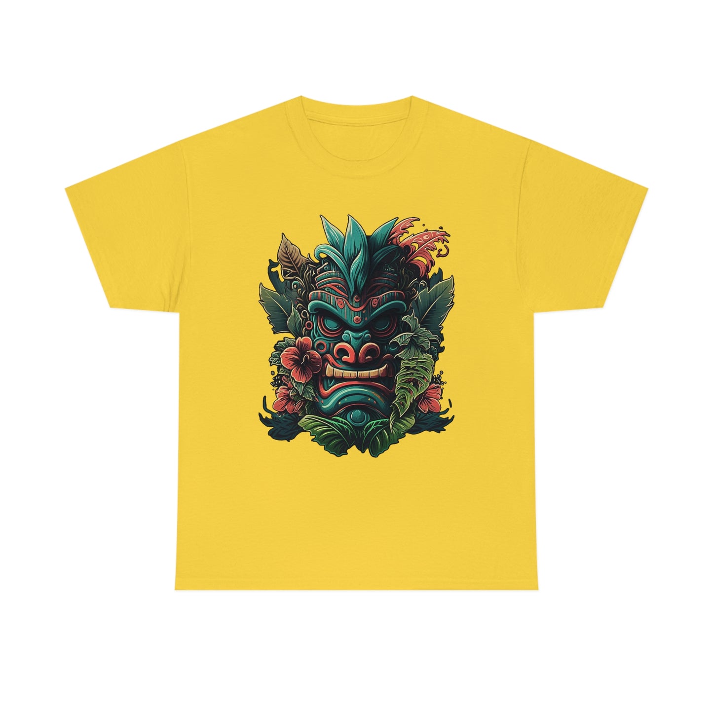 Green Tiki Unisex Heavy Cotton Tee
