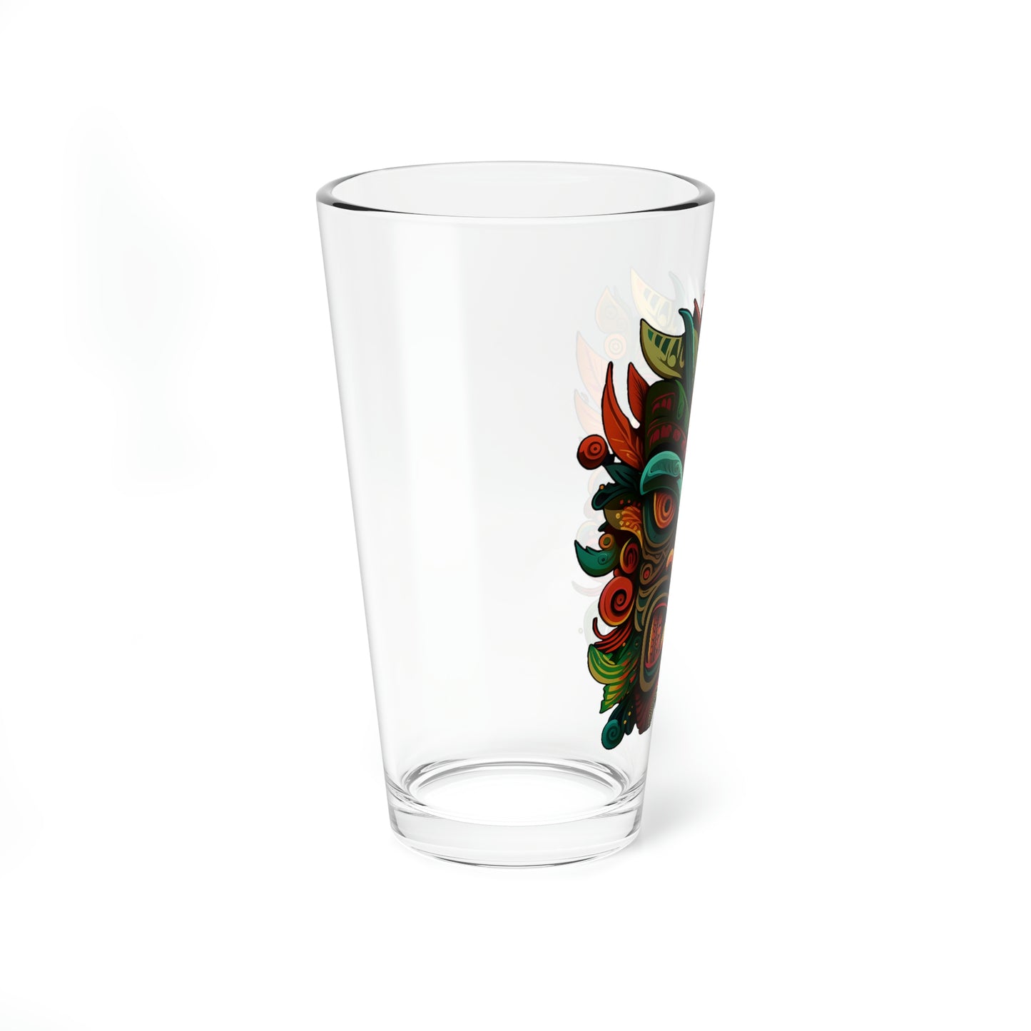 Horn Tiki Mixing Glass, 16oz