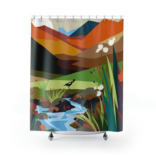 Mountain River Shower Curtains
