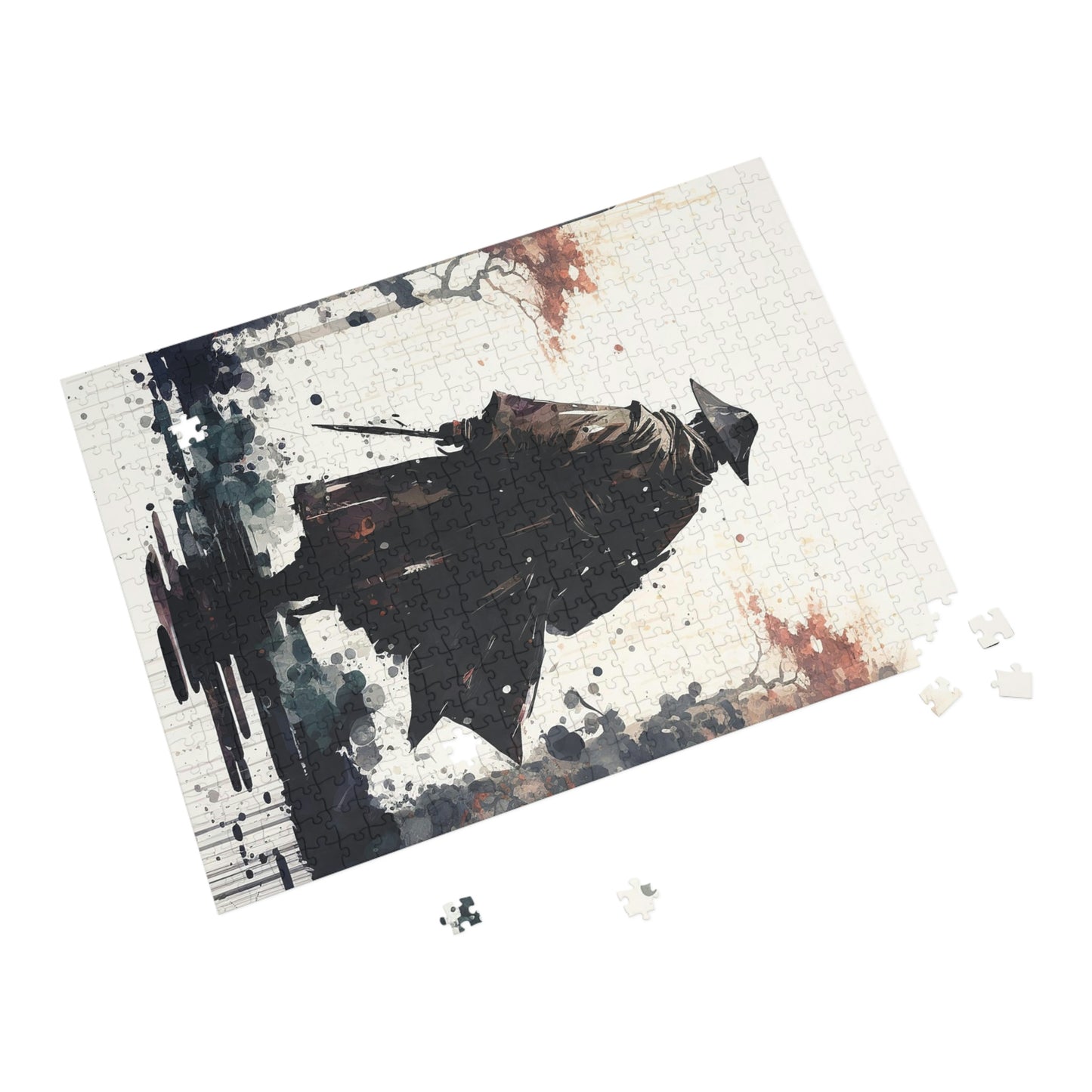 Forest Rain Watercolor Puzzle (96, 252, 500, 1000-Piece)