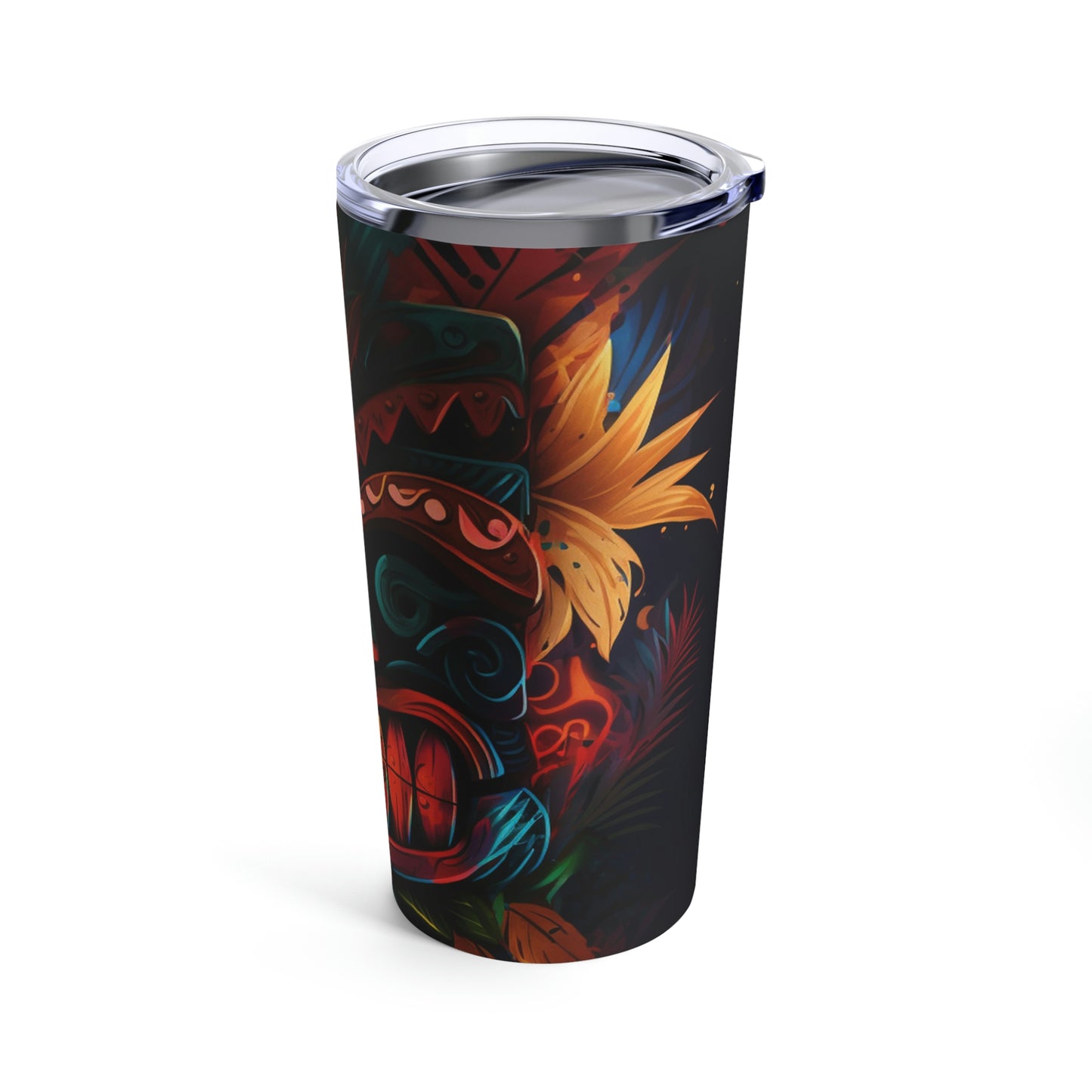 Feathered Tiki Tumbler 20oz