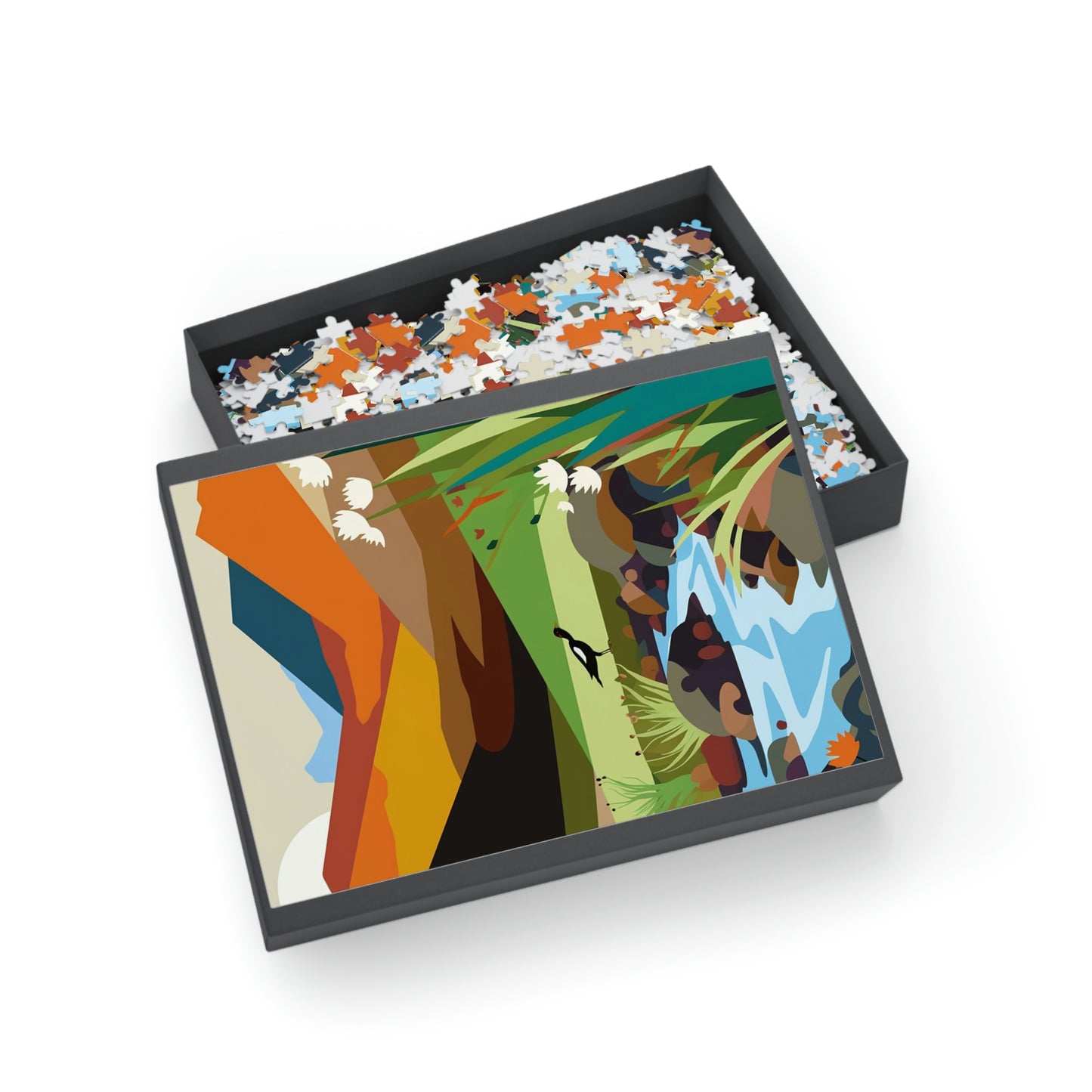 Mountain River Puzzle (96, 252, 500, 1000-Piece)