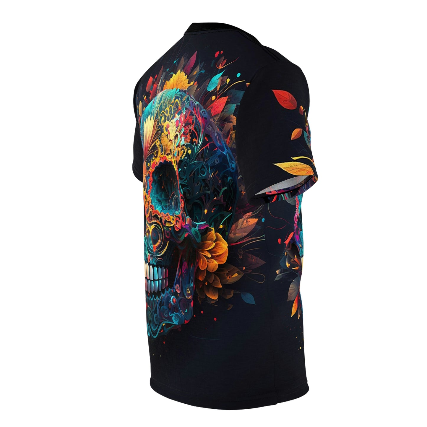 Blue Sugar Skull Unisex Tee