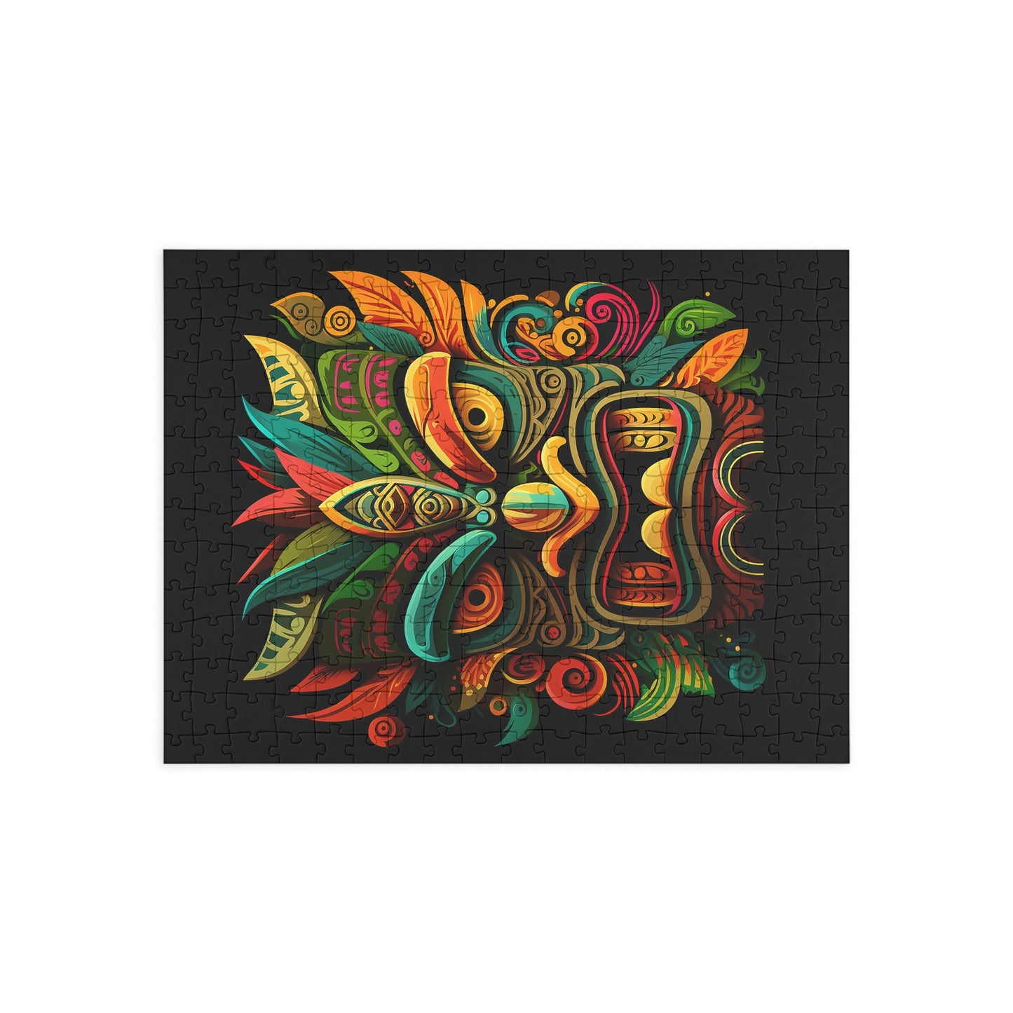 Horn Tiki Puzzle (96, 252, 500, 1000-Piece)