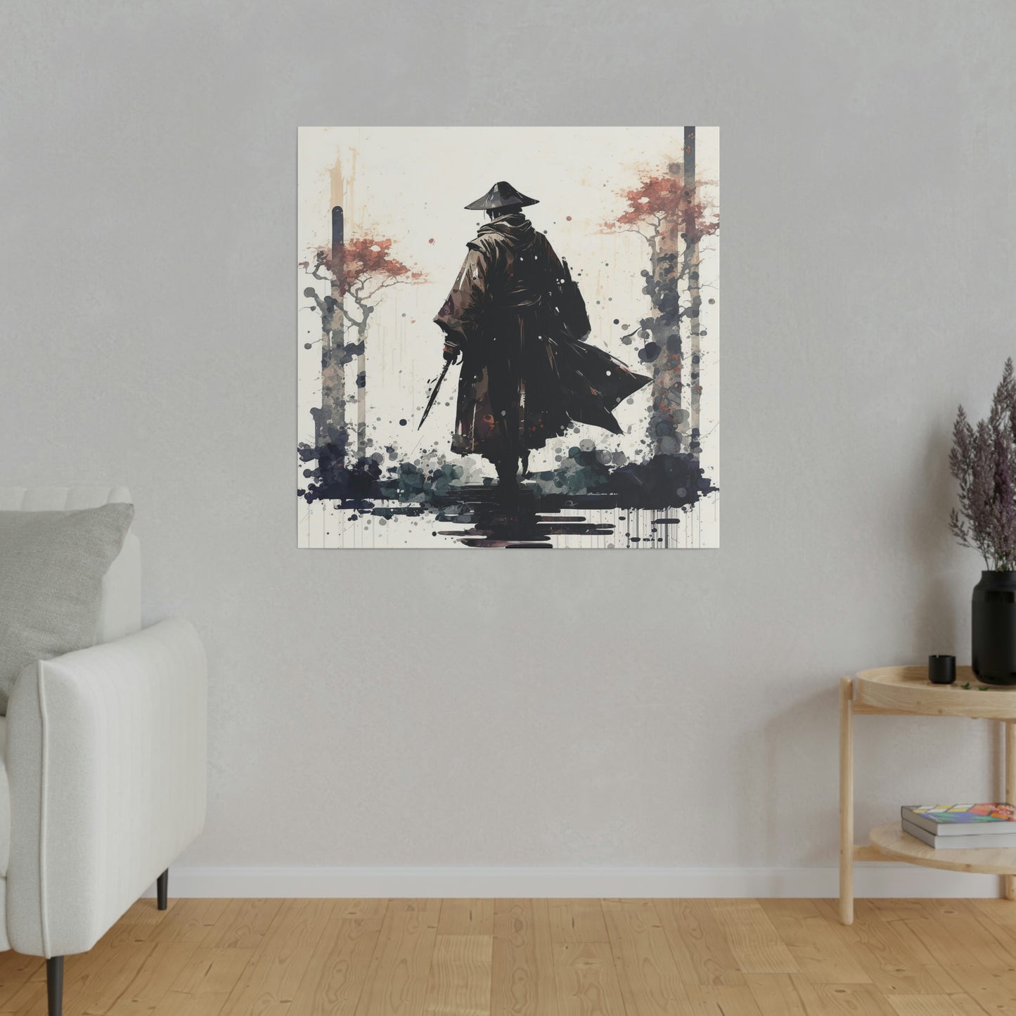 Forest Rain Watercolor