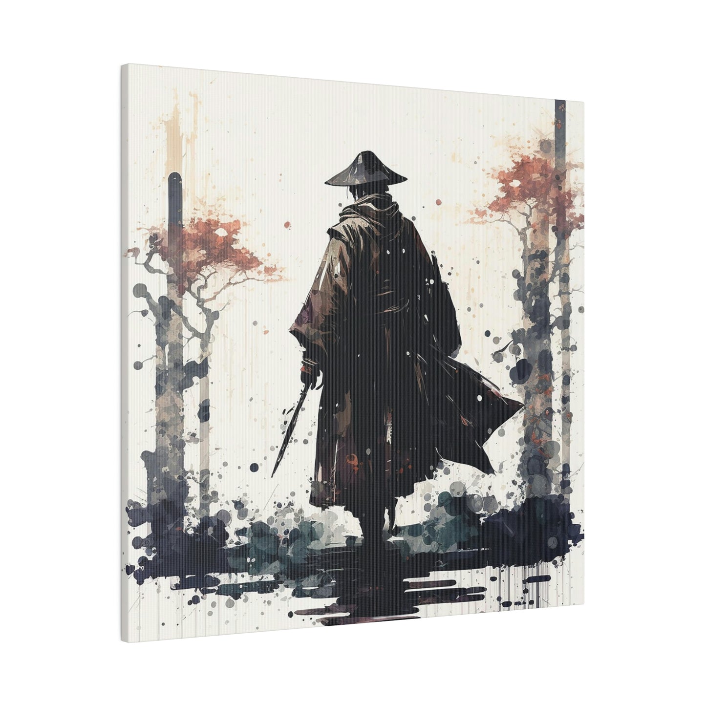 Forest Rain Watercolor