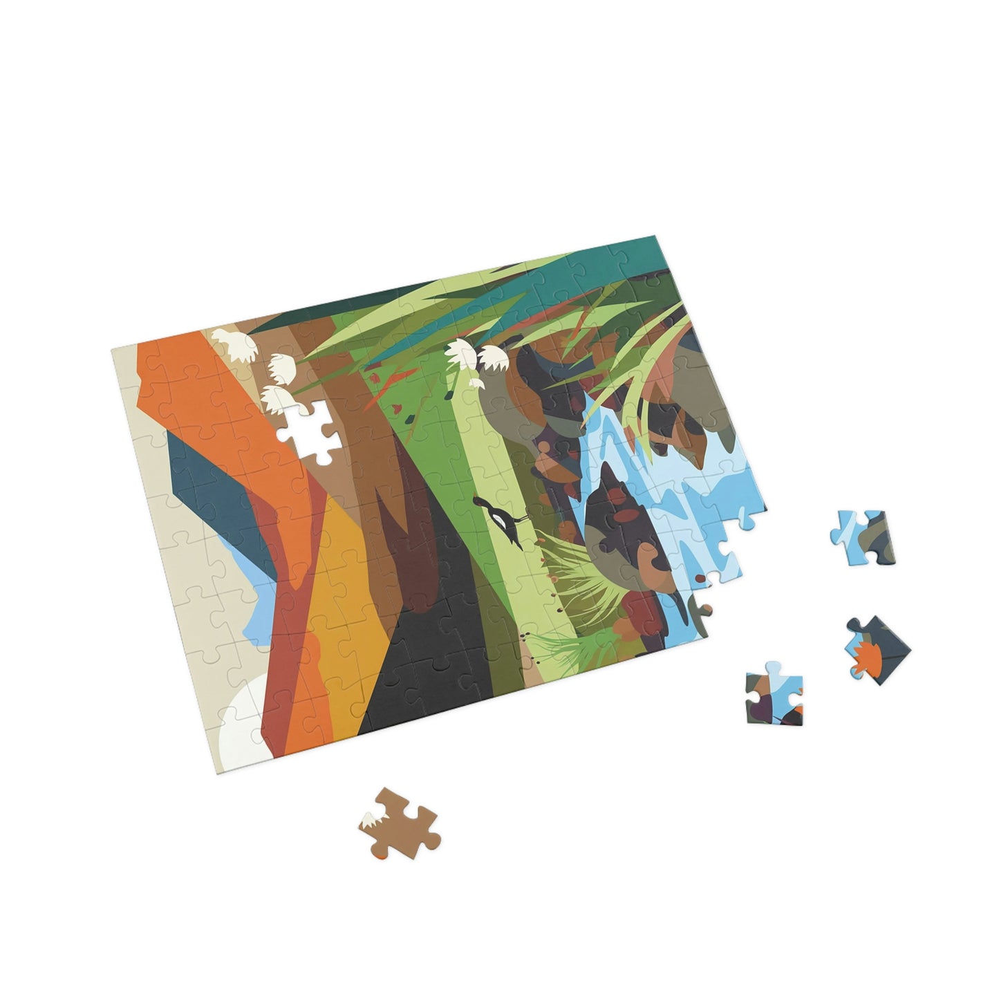 Mountain River Puzzle (96, 252, 500, 1000-Piece)
