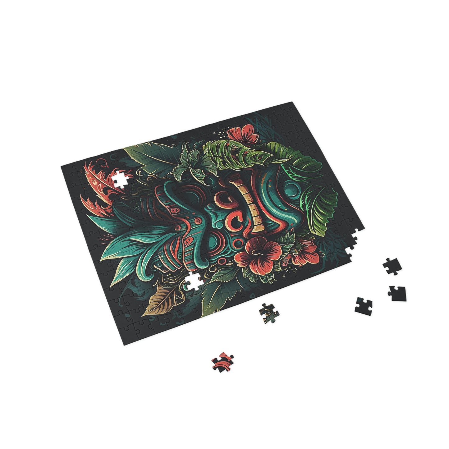 Green Tiki Puzzle (96, 252, 500, 1000-Piece)