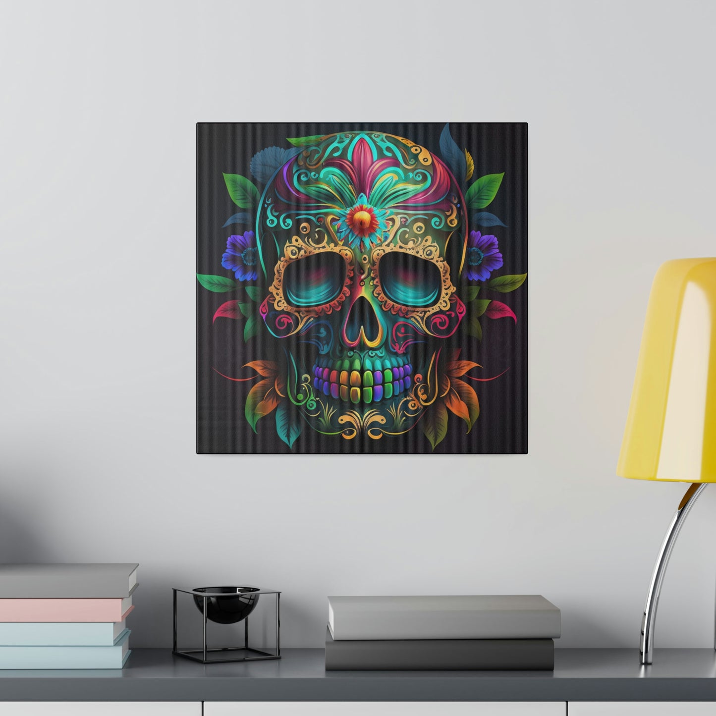 Flowered Sugar Skull