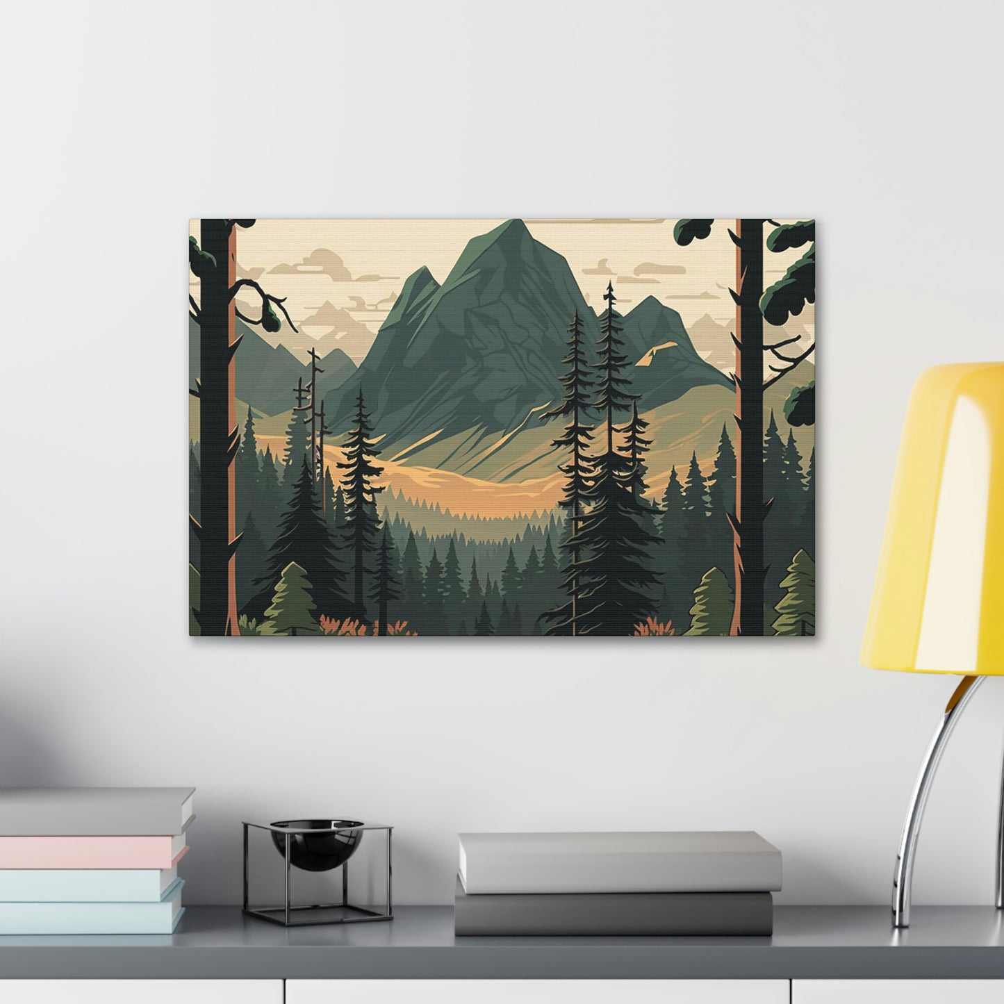 Mountain Valley Canvas Gallery Wraps