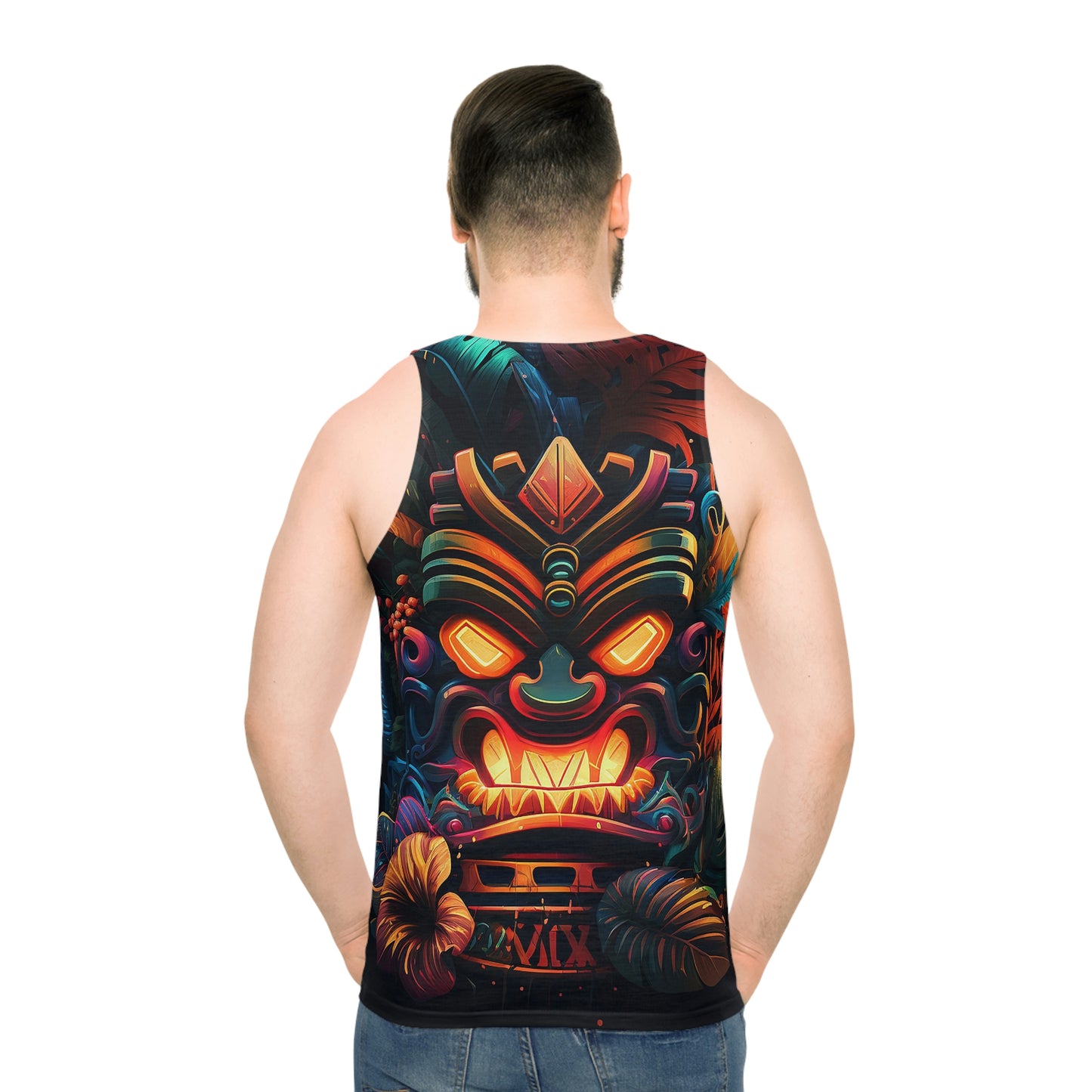Fire Tiki Unisex Tank Top