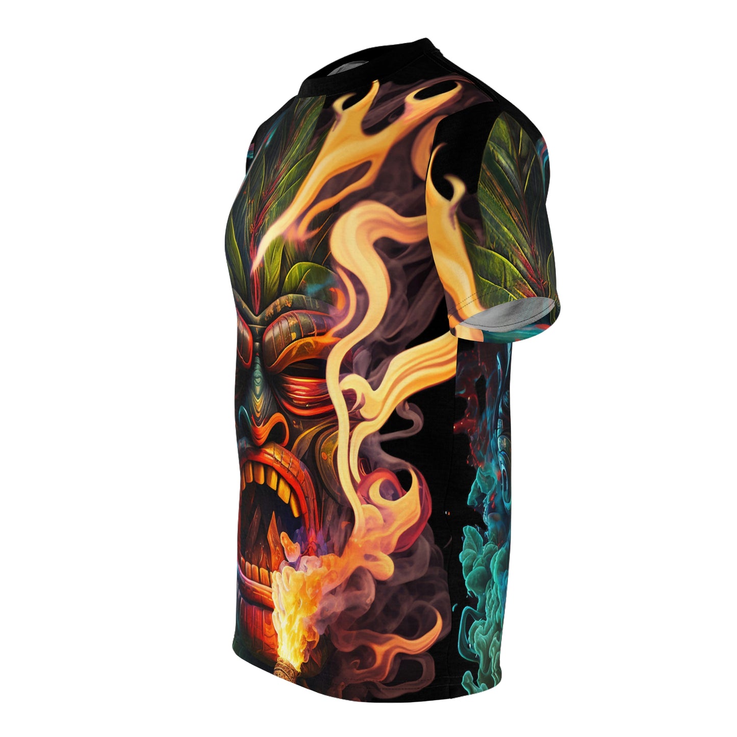 Possessed by Smoke Tiki Unisex Cut & Sew Tee