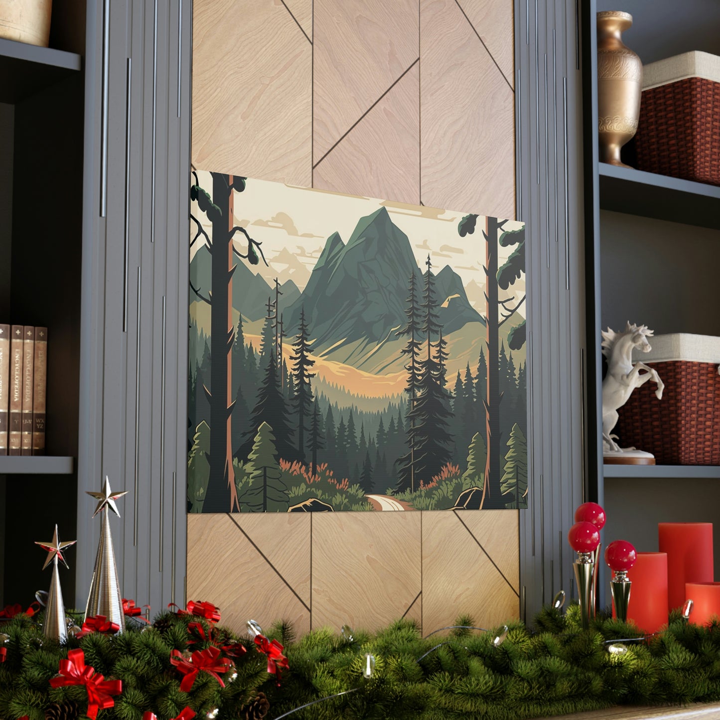 Mountain Valley Canvas Gallery Wraps