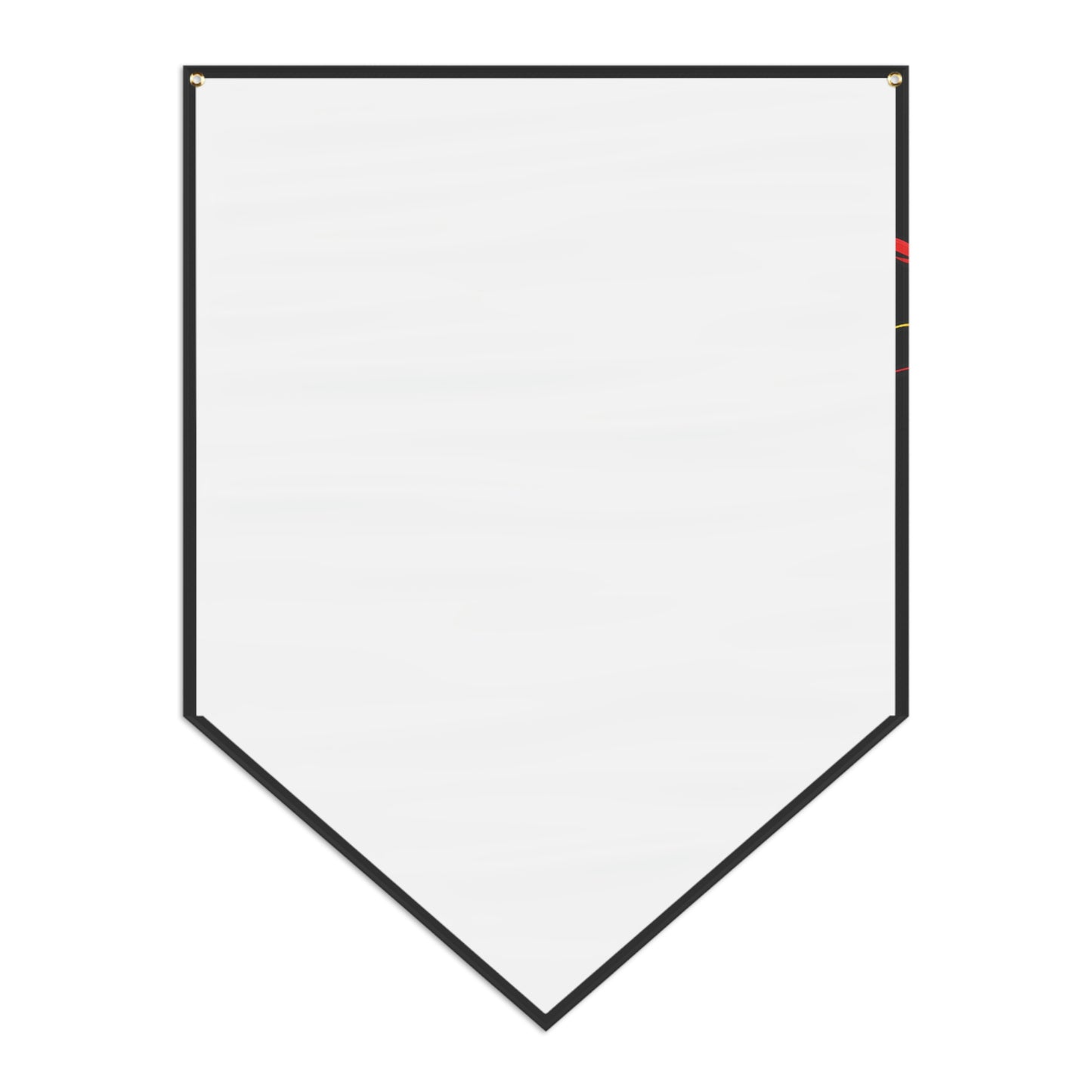 Neon Sugar Skull Pennant Banner