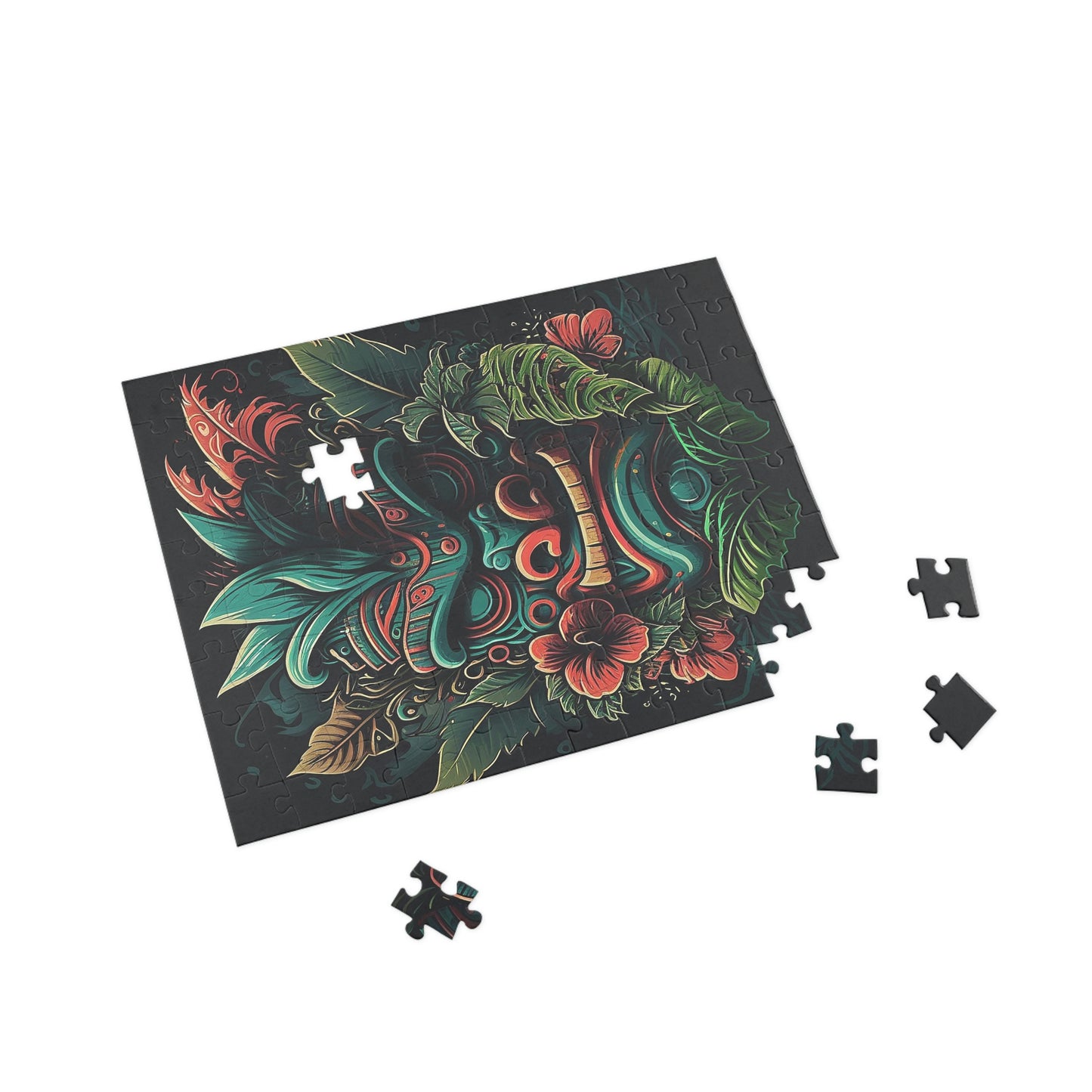Green Tiki Puzzle (96, 252, 500, 1000-Piece)