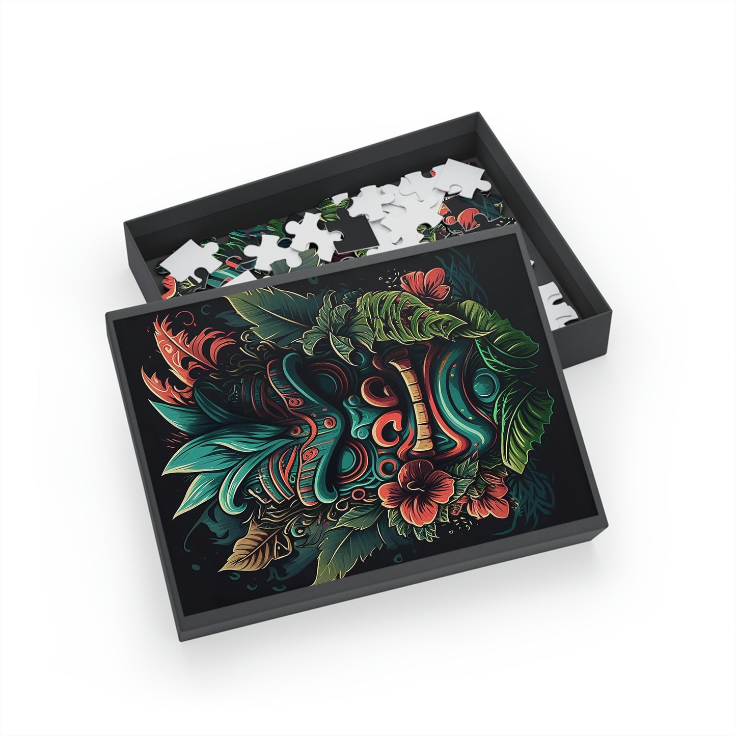 Green Tiki Puzzle (96, 252, 500, 1000-Piece)