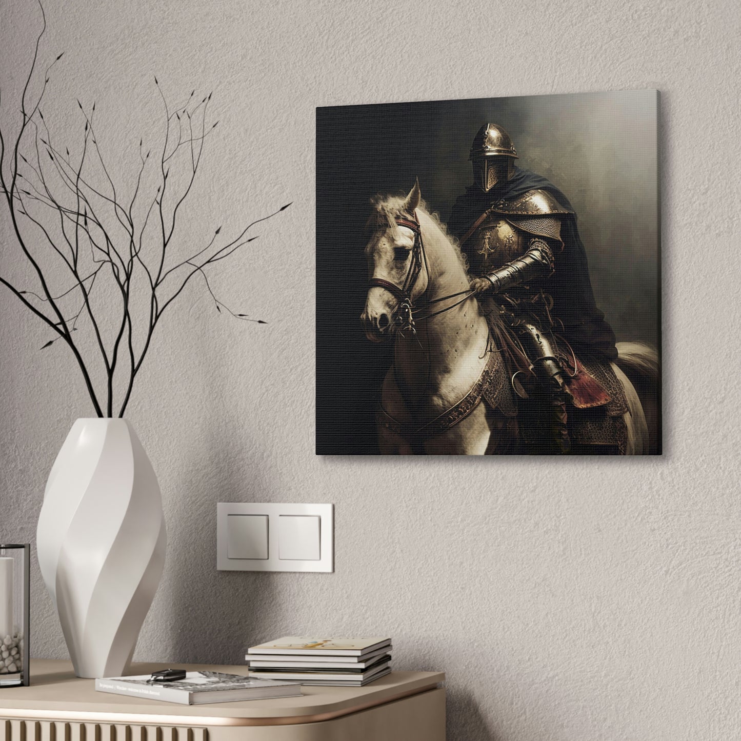 Knight on White Mount
