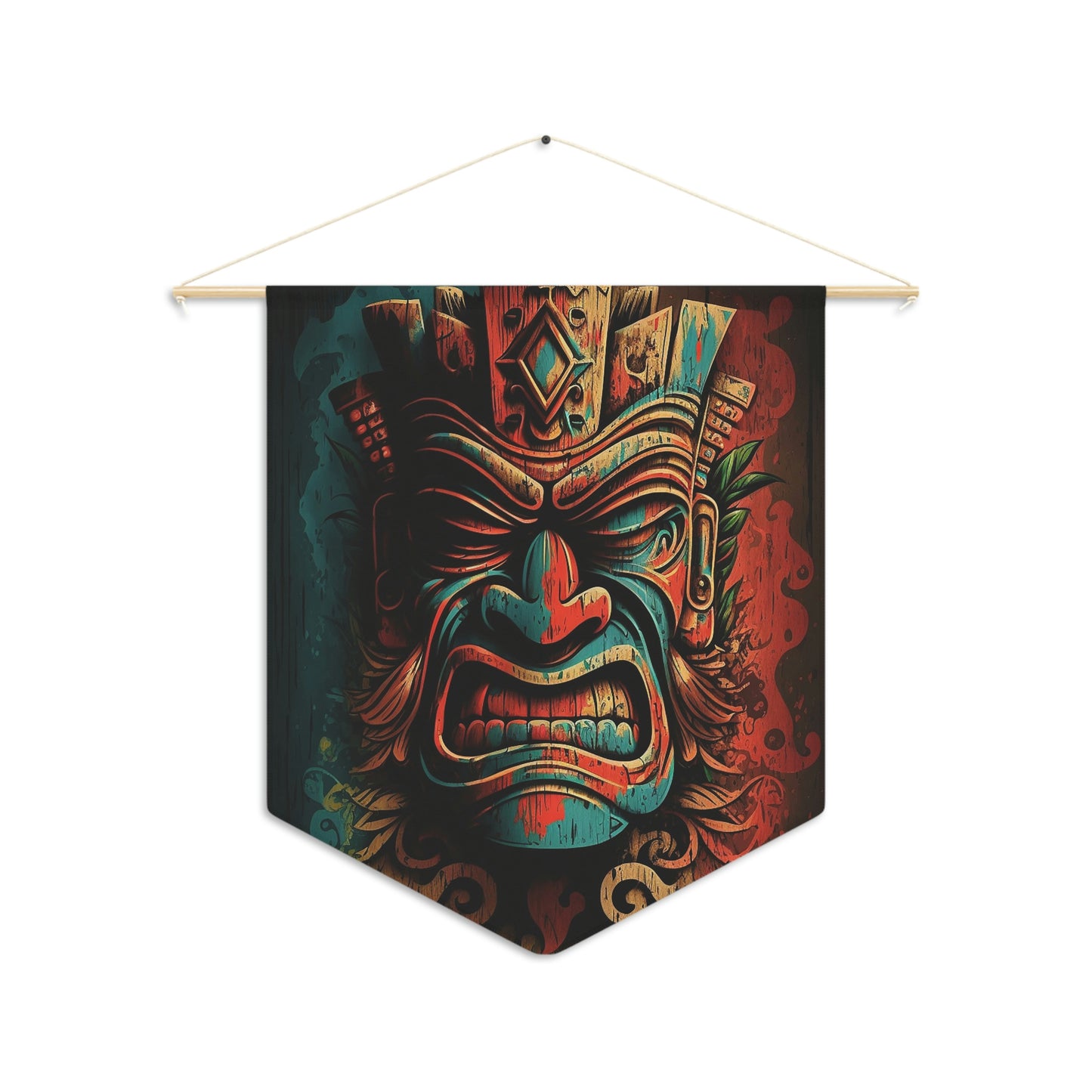 Angry Tiki Pennant
