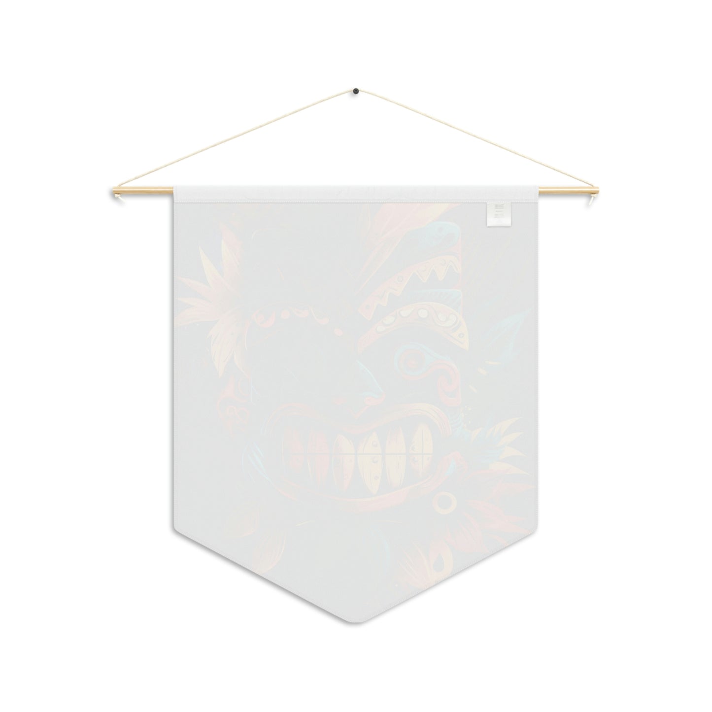 Feathered Tiki Pennant