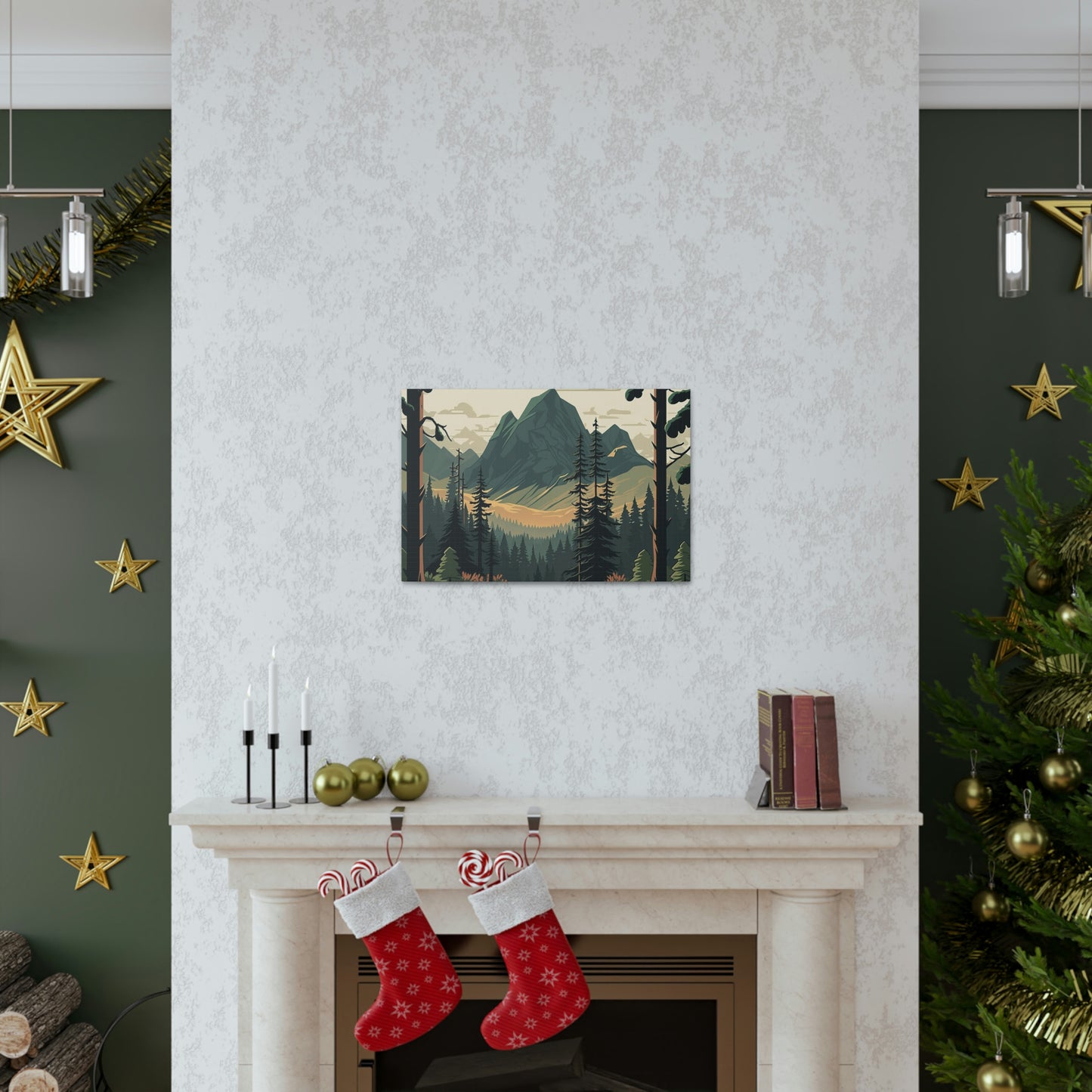 Mountain Valley Canvas Gallery Wraps