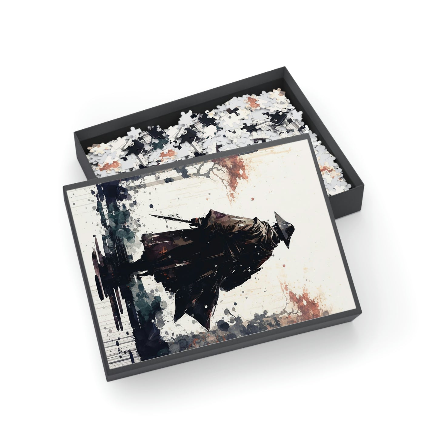 Forest Rain Watercolor Puzzle (96, 252, 500, 1000-Piece)