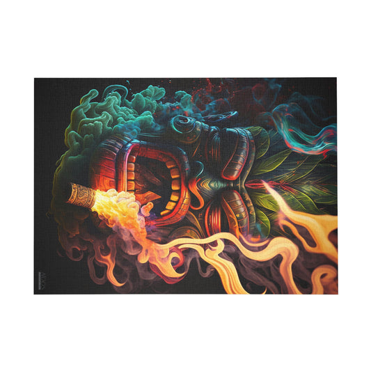 Possessed by Smoke Tiki Puzzle (96, 252, 500, 1000-Piece)