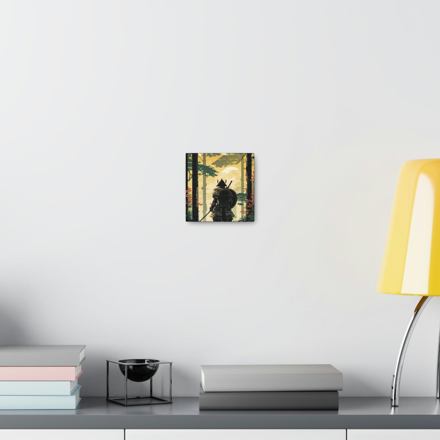 Temple Samurai Canvas Gallery Wraps