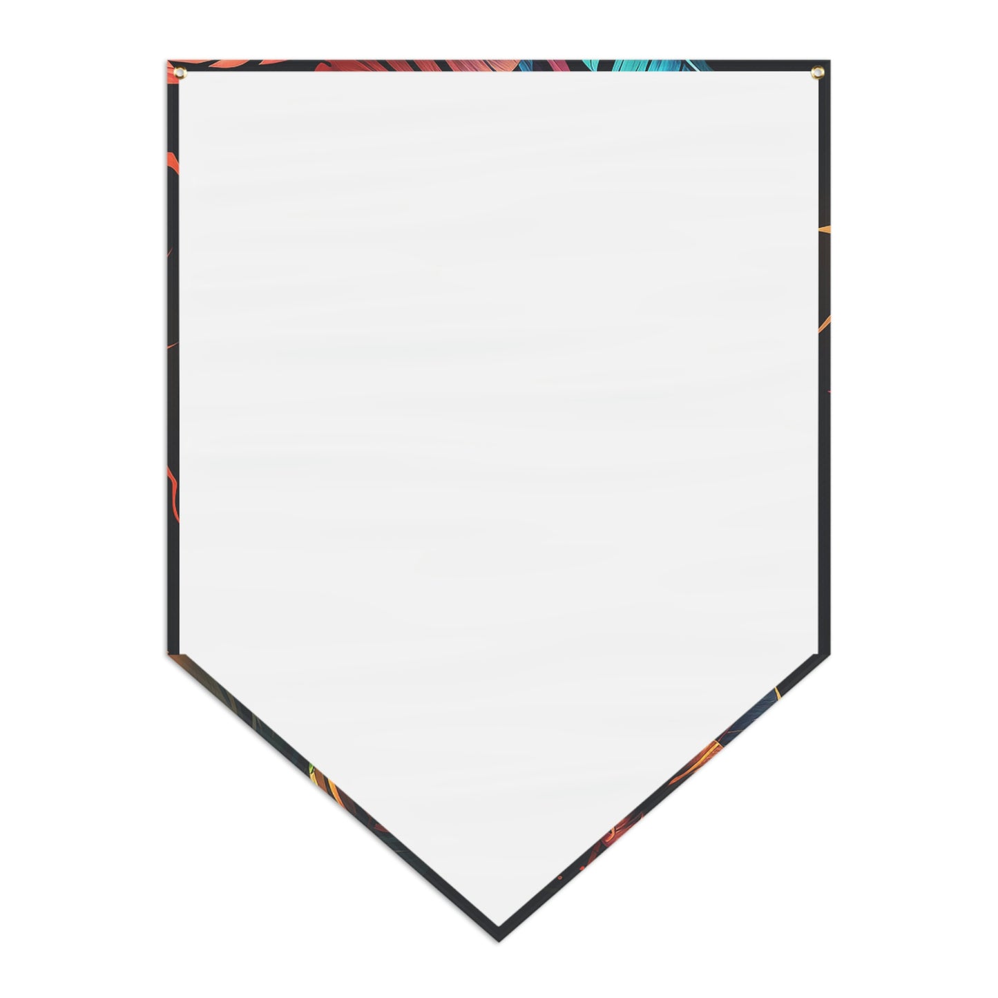 Fire Tiki Pennant Banner