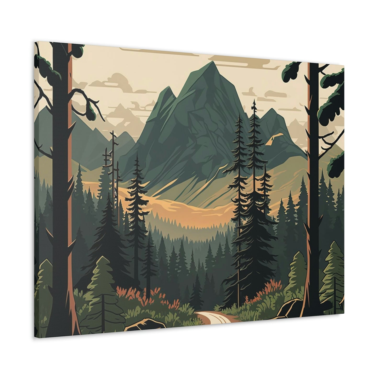 Mountain Valley Canvas Gallery Wraps