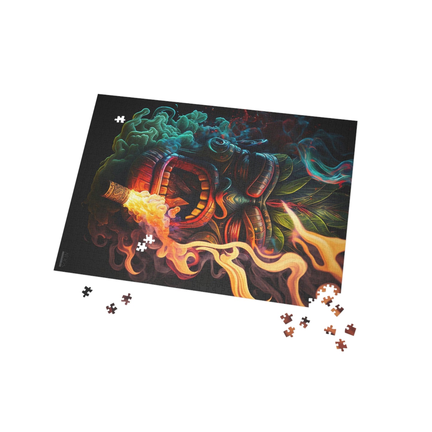 Possessed by Smoke Tiki Puzzle (96, 252, 500, 1000-Piece)
