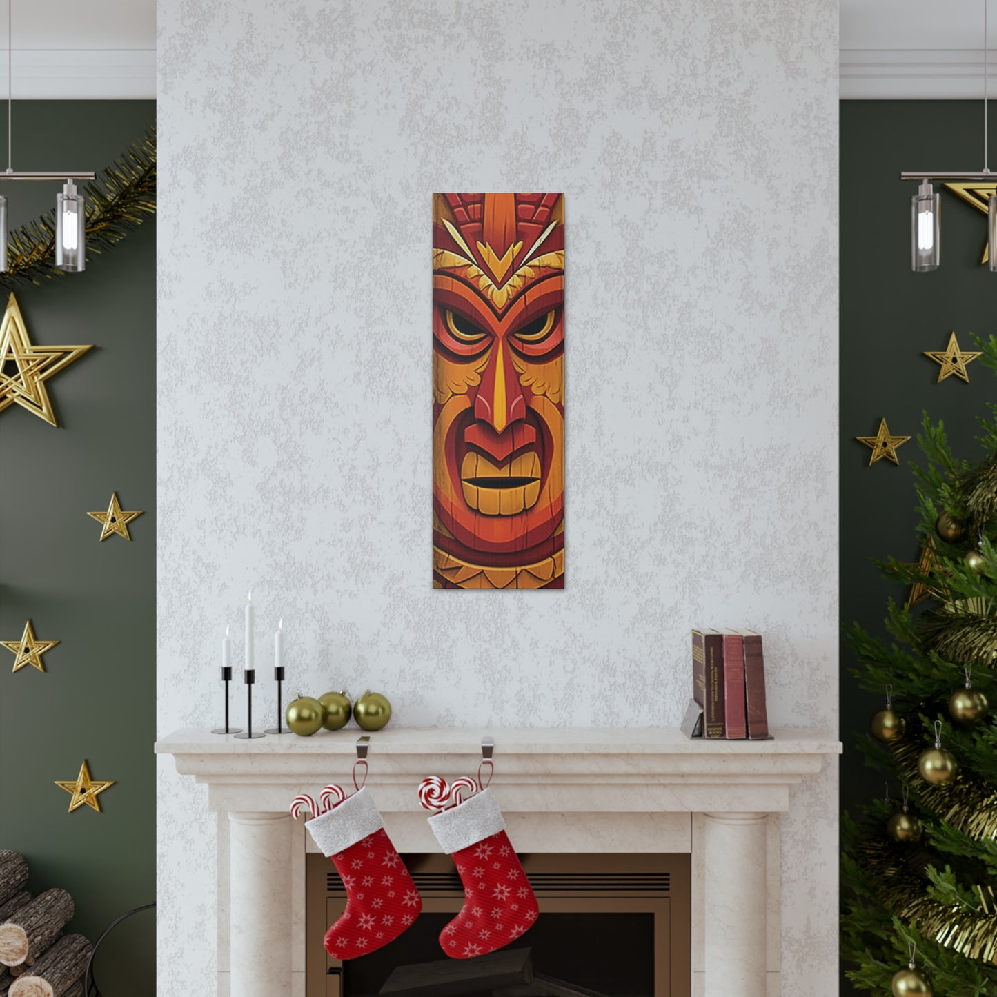 Tiki Totem #1 Canvas Gallery Wraps