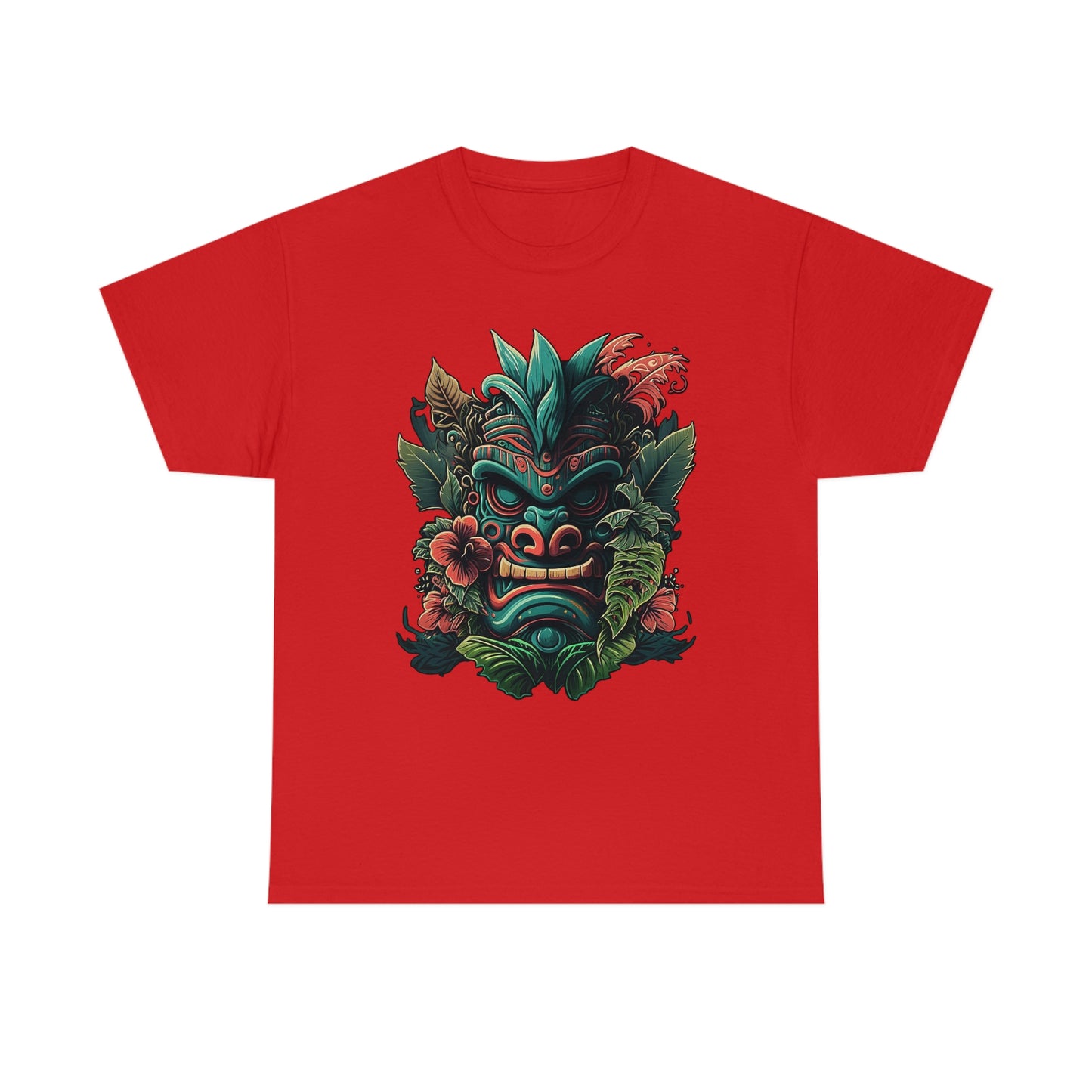Green Tiki Unisex Heavy Cotton Tee