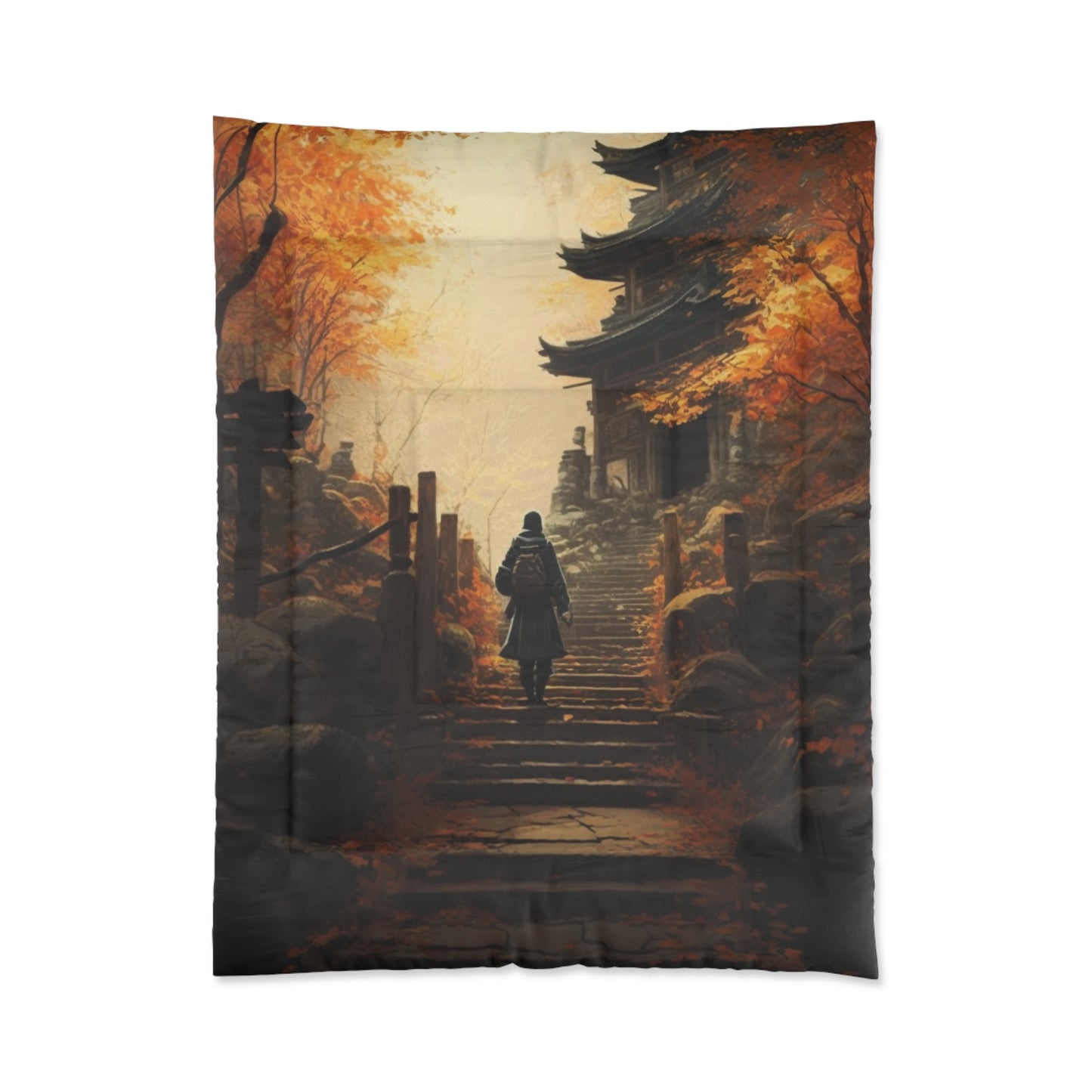 Autumn Temple Comforter