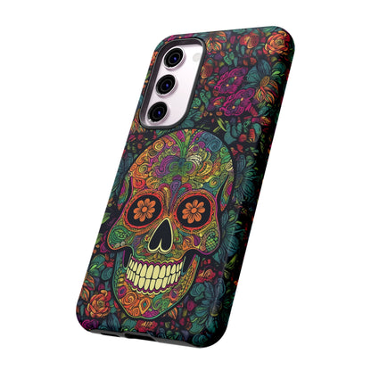 Retro Sugar Skull Tough Cases