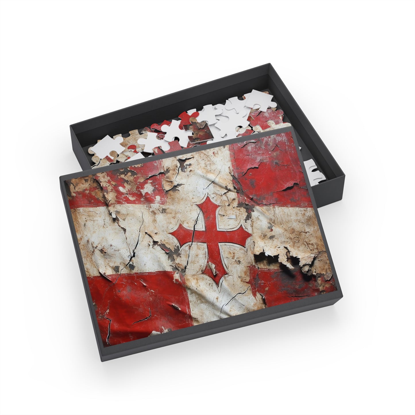 Templar Flag Puzzle (96, 252, 500, 1000-Piece)