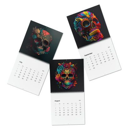 Sugar Skull Wall Calendar (2024)