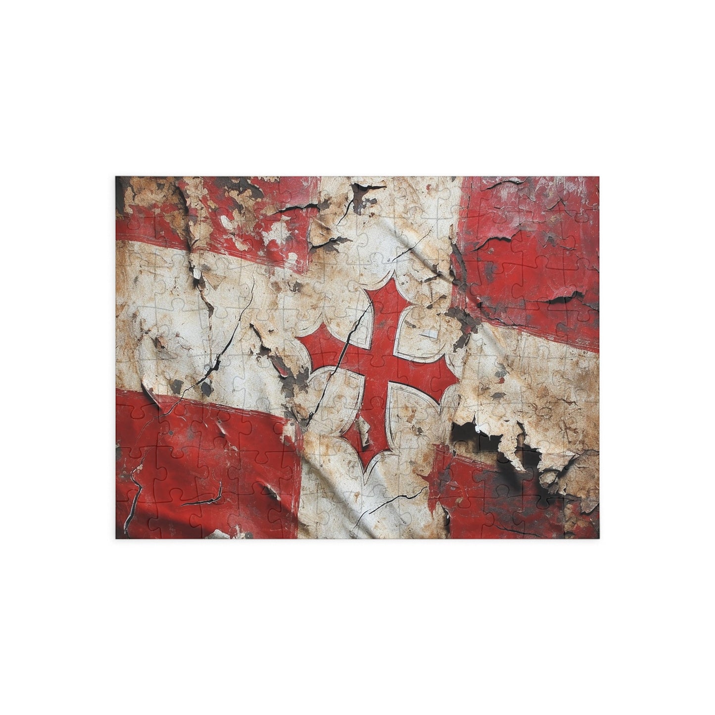 Templar Flag Puzzle (96, 252, 500, 1000-Piece)