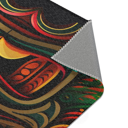 Horn Tiki Area Rug