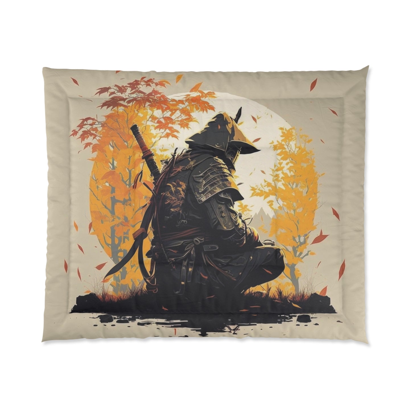 Autumn Samurai Comforter