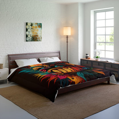 Feathered Tiki Comforter