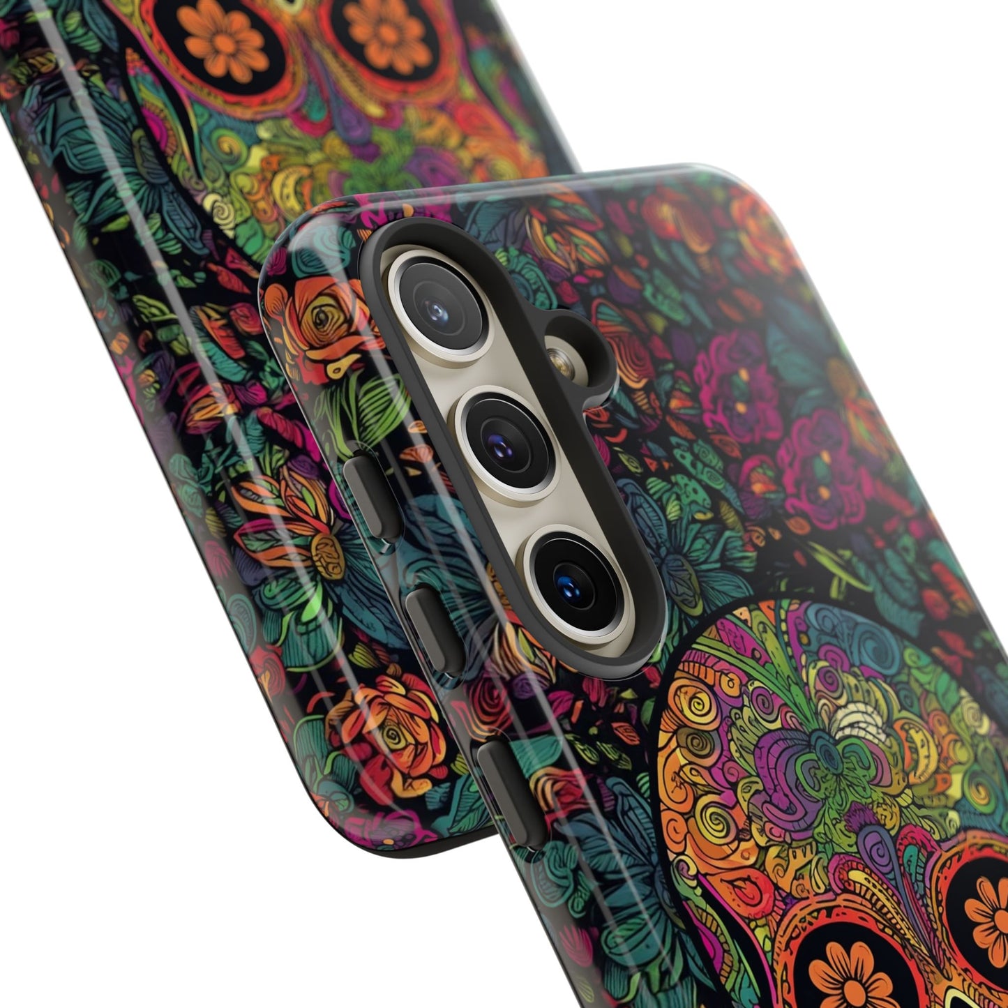 Retro Sugar Skull Tough Cases