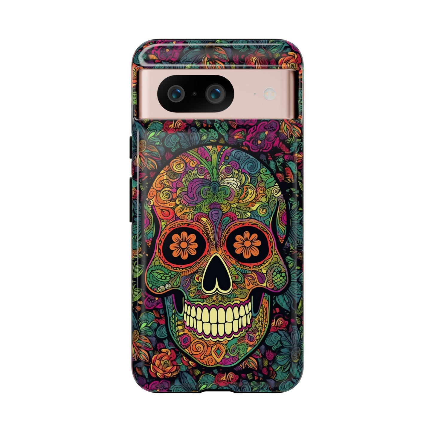 Retro Sugar Skull Tough Cases