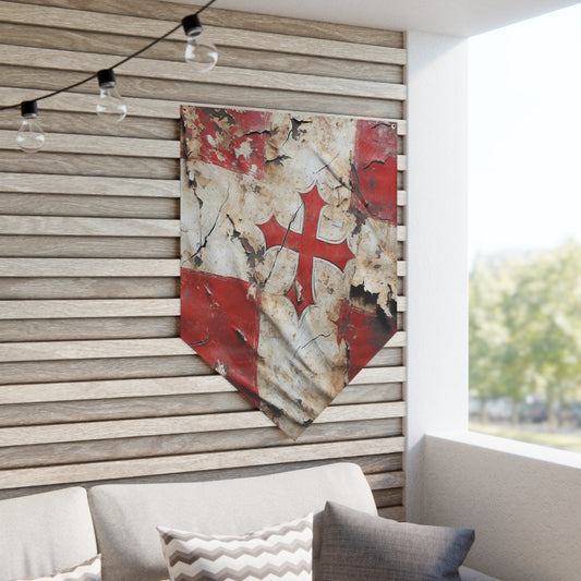 Templar Flag Pennant Banner