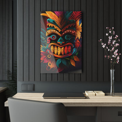 Feathered Tiki Acrylic Prints