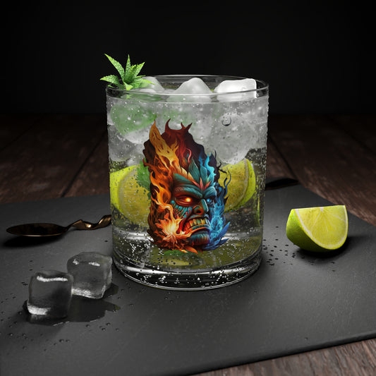 Smoke & Flame Tiki Bar Glass