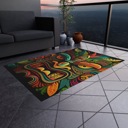 Horn Tiki Outdoor Area Rug