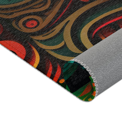 Horn Tiki Area Rug