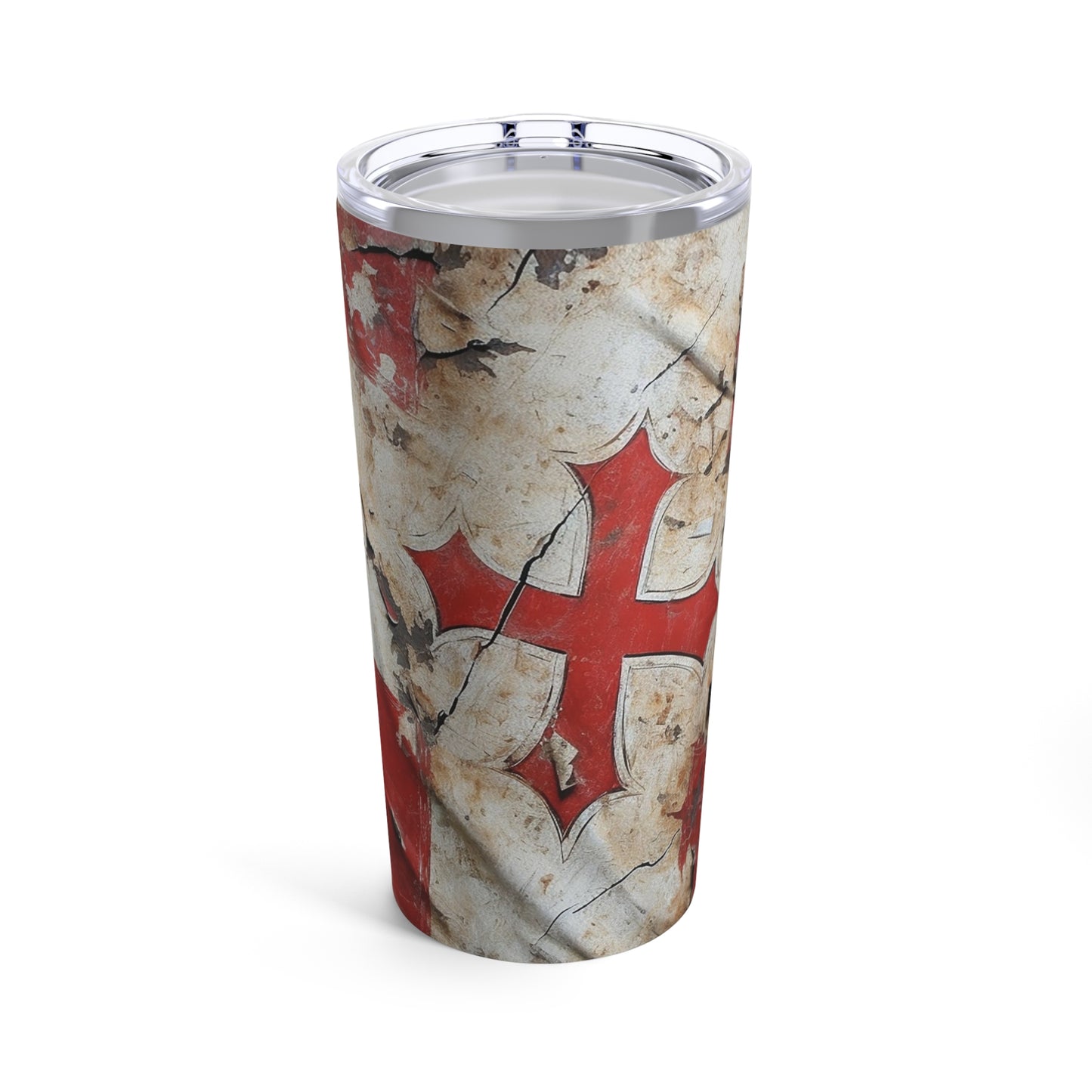 Templar Flag Tumbler 20oz